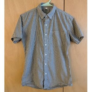 American Apparel Checkered Oxford Shirt